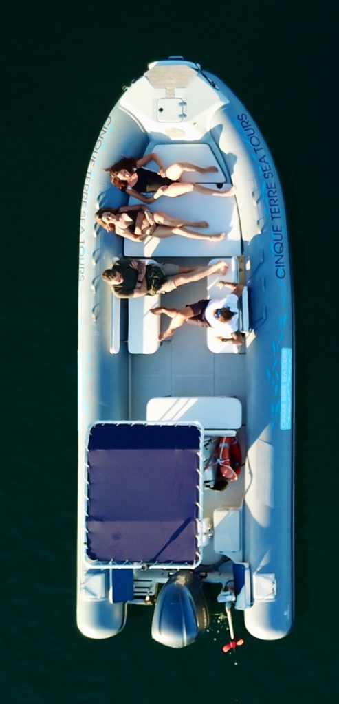 DJI_0005 Grey boat cinqueterre