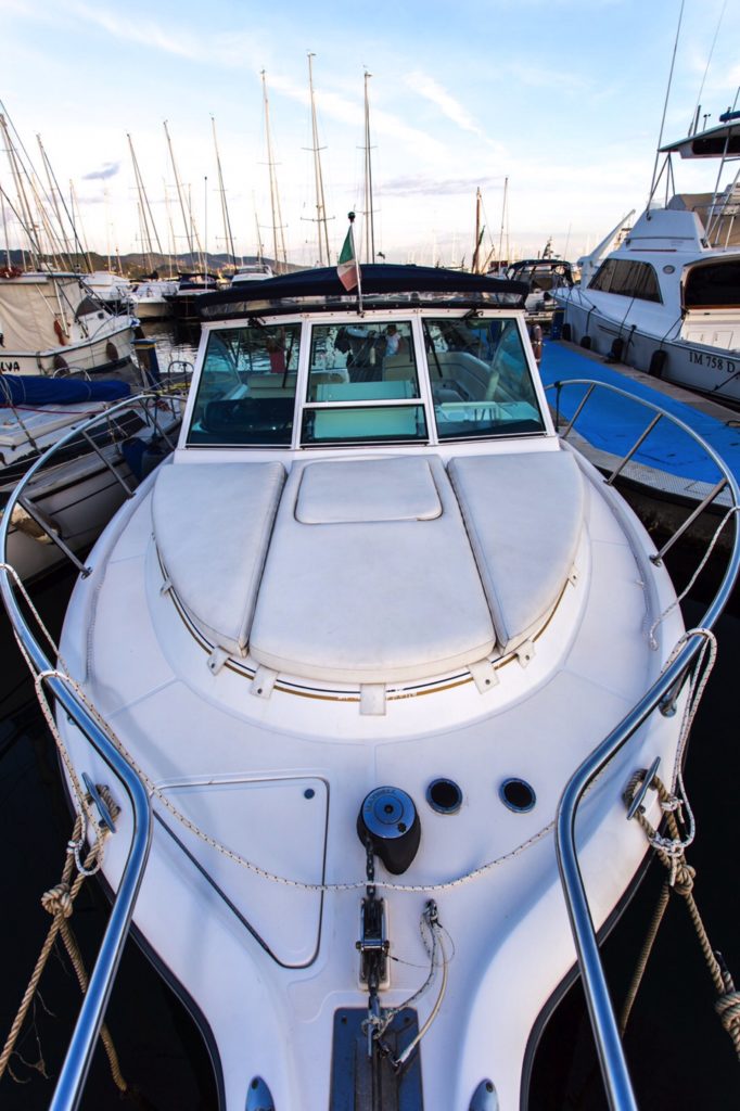 Blue Boat Cinque Terre