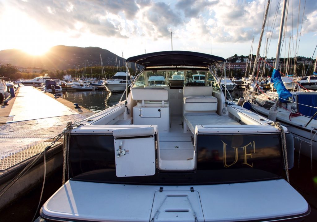 Blue Boat Cinque Terre