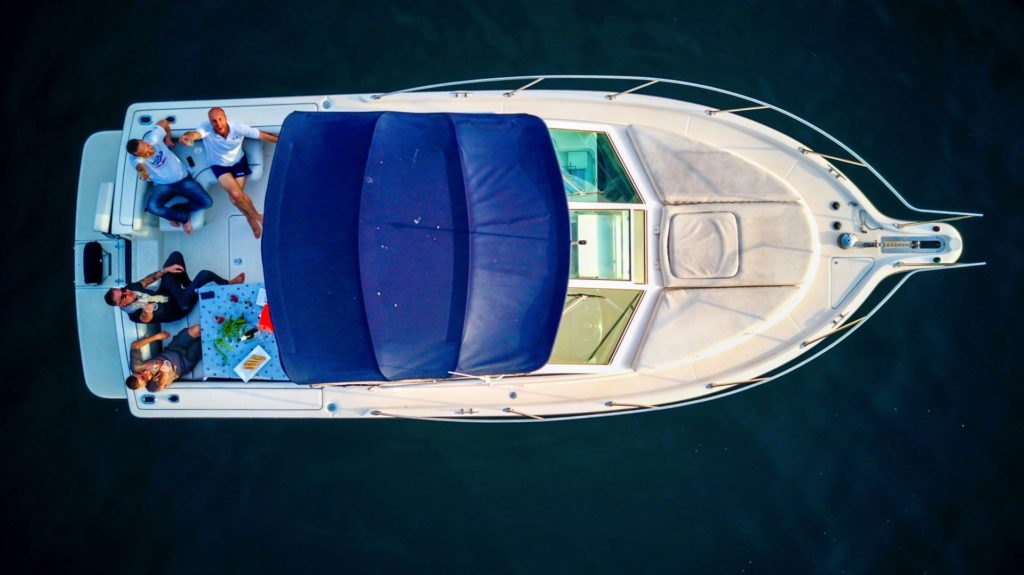 Blue Boat Cinque Terre
