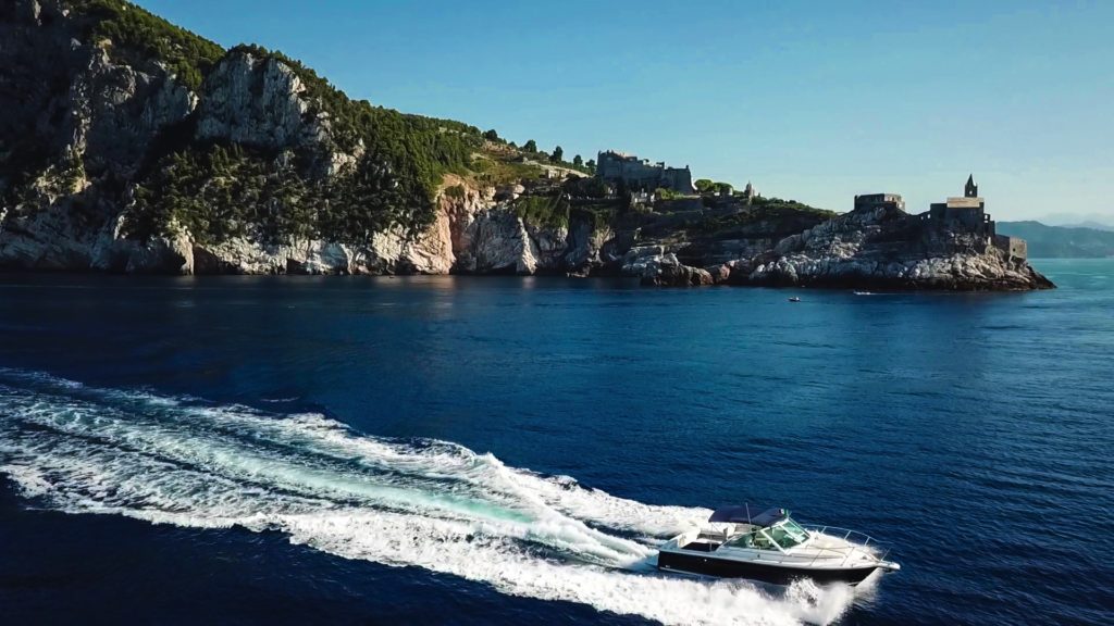 Blue Boat Cinque Terre